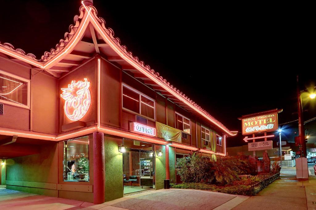 Royal Pagoda Motel Dodger Stadium Los Angeles Exterior foto
